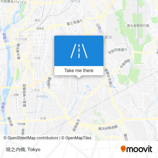 堀之内橋 map