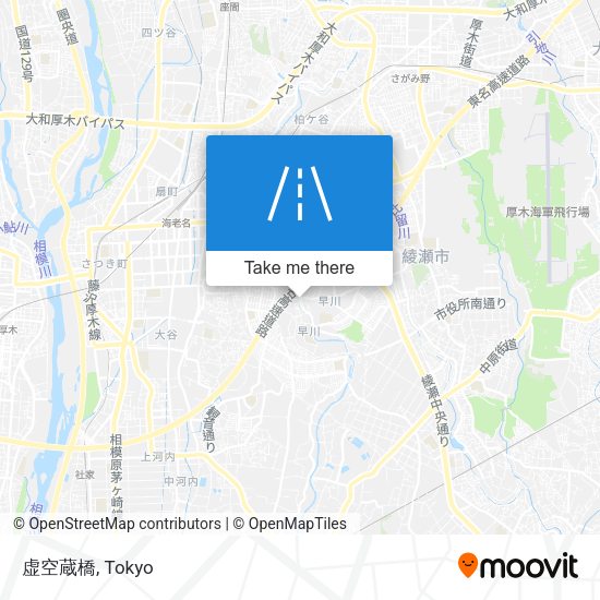 虚空蔵橋 map