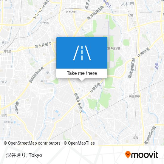 深谷通り map