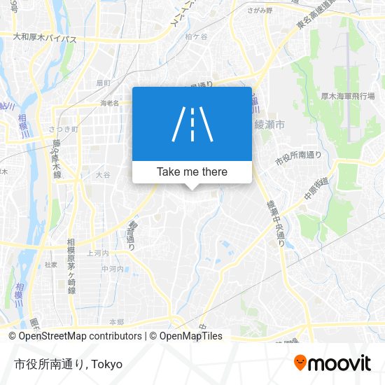市役所南通り map
