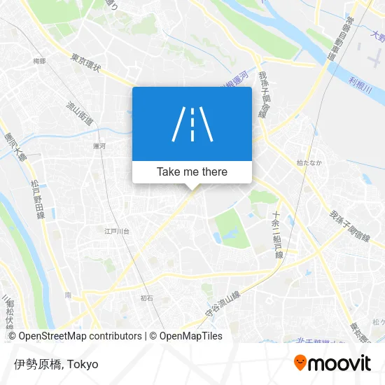 伊勢原橋 map