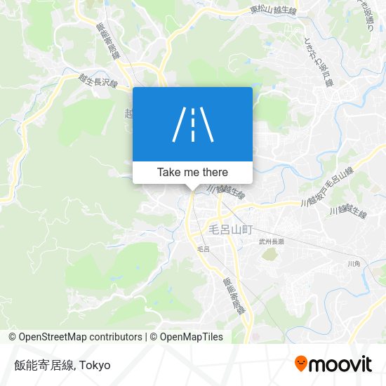 飯能寄居線 map