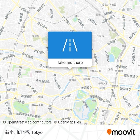 新小川町4番 map