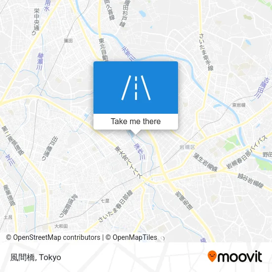 風間橋 map
