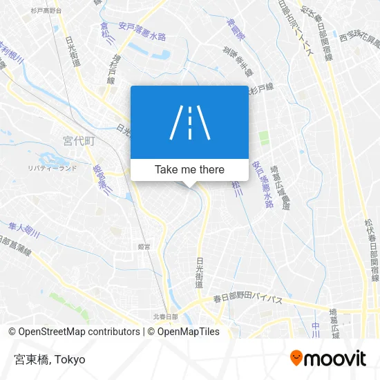 宮東橋 map