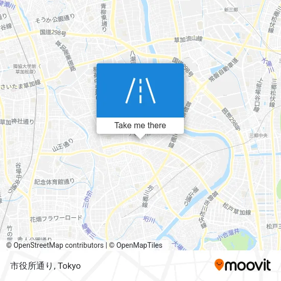 市役所通り map