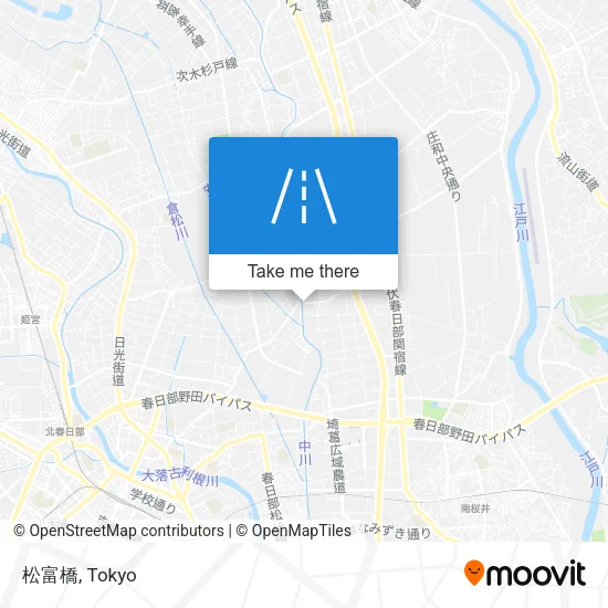 松富橋 map