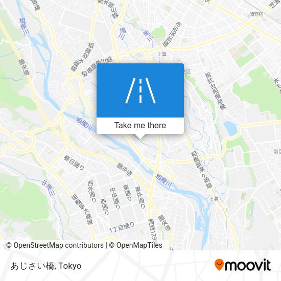 あじさい橋 map