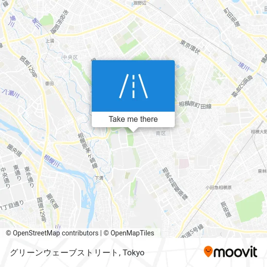 グリーンウェーブストリート map
