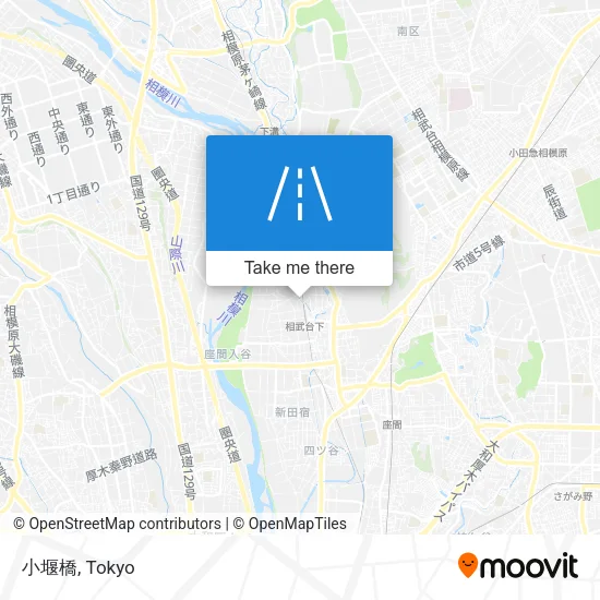 小堰橋 map