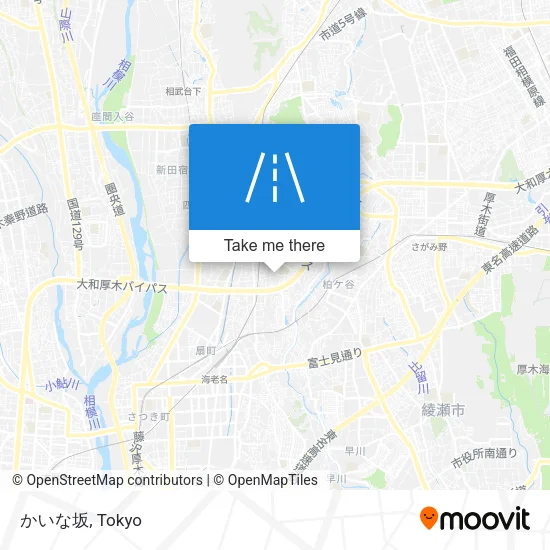 かいな坂 map