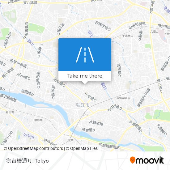 御台橋通り map