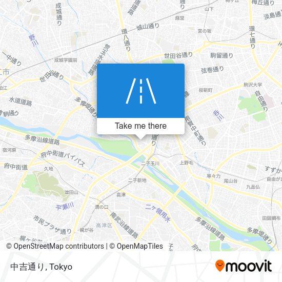 中吉通り map