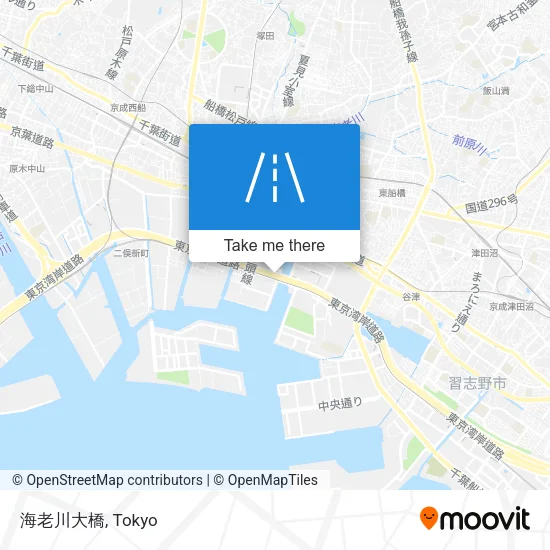 海老川大橋 map