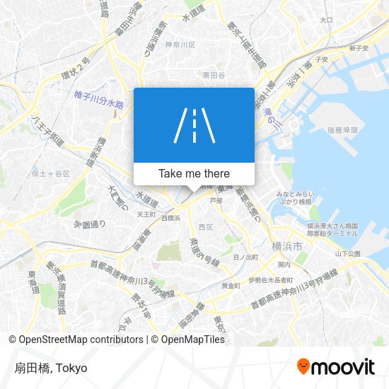 扇田橋 map