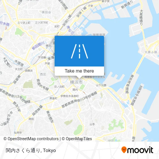 関内さくら通り map
