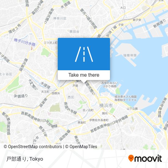 戸部通り map