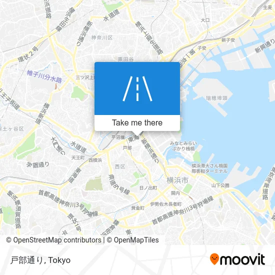 戸部通り map