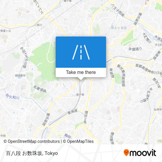 百八段 お数珠坂 map