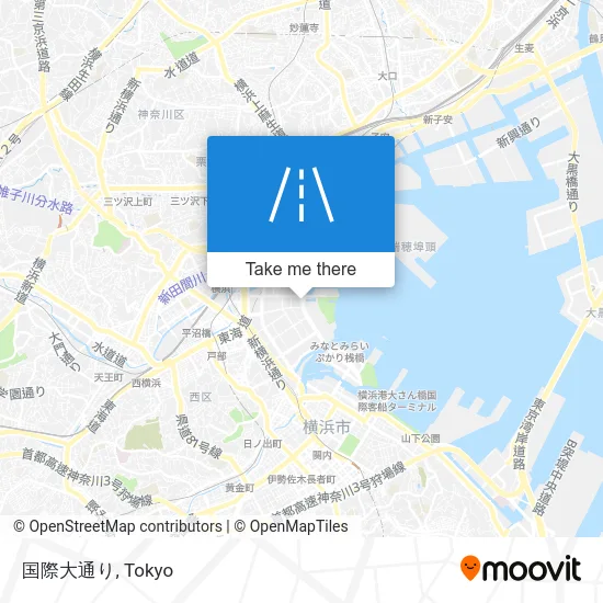 International Avenue map