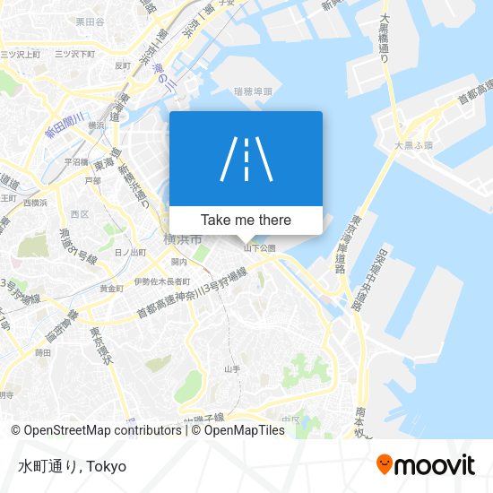 水町通り map