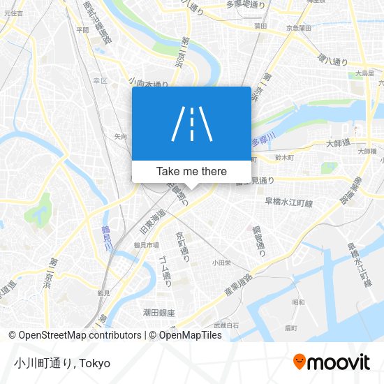 小川町通り map