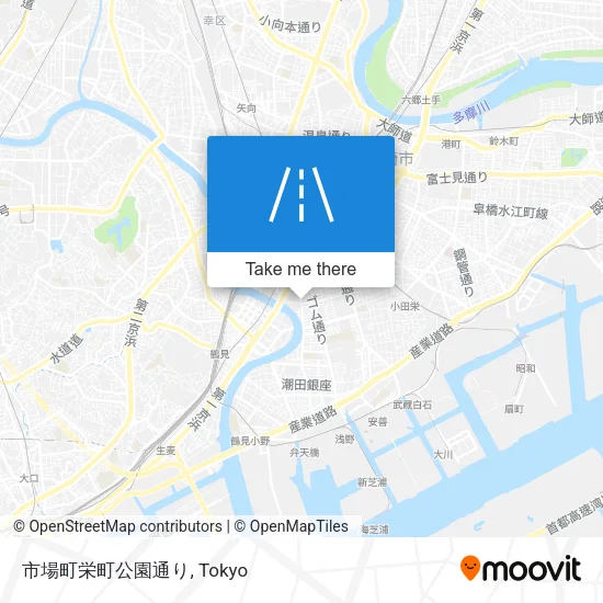 市場町栄町公園通り map