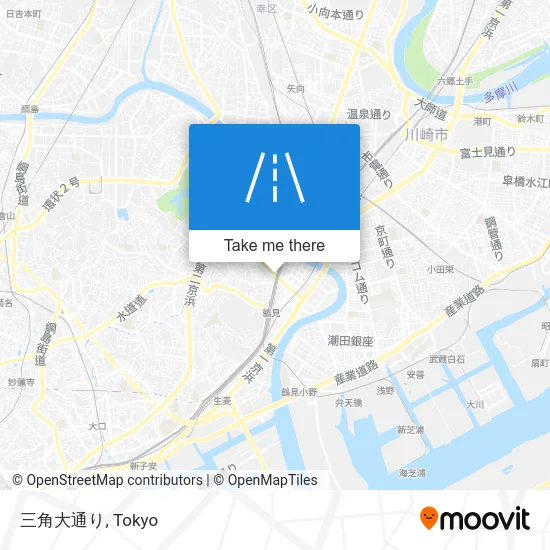 三角大通り map