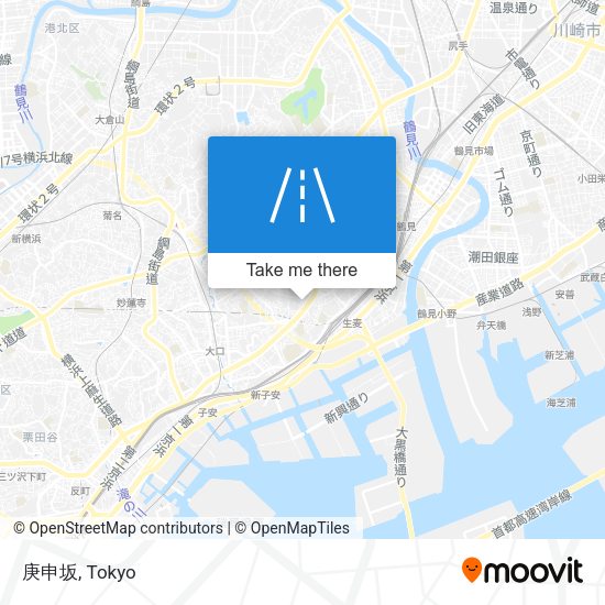 庚申坂 map