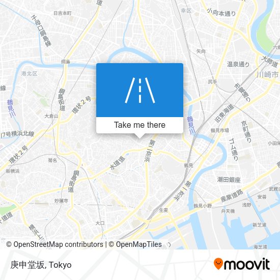 庚申堂坂 map