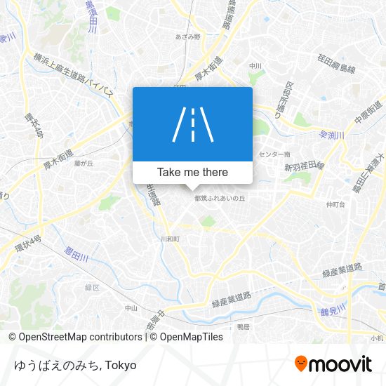 ゆうばえのみち map