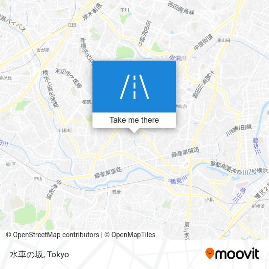 水車の坂 map
