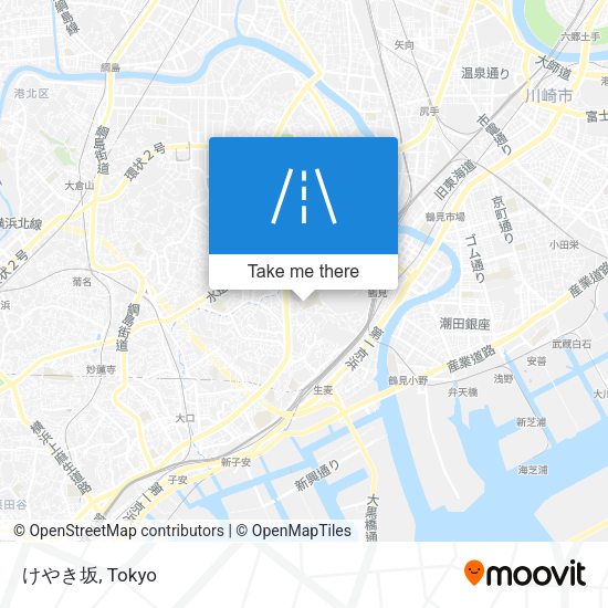 けやき坂 map