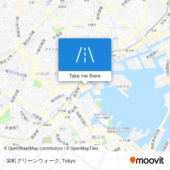 栄町グリーンウォーク map