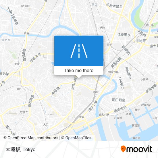 幸運坂 map