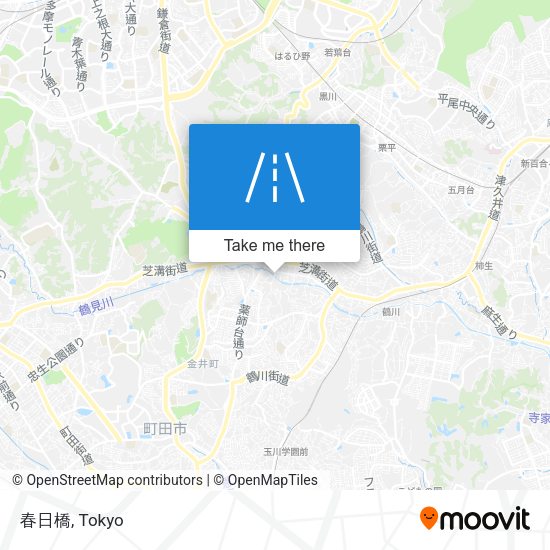 春日橋 map