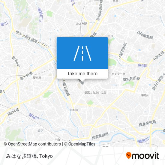 みはな歩道橋 map