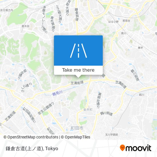 鎌倉古道(上ノ道) map