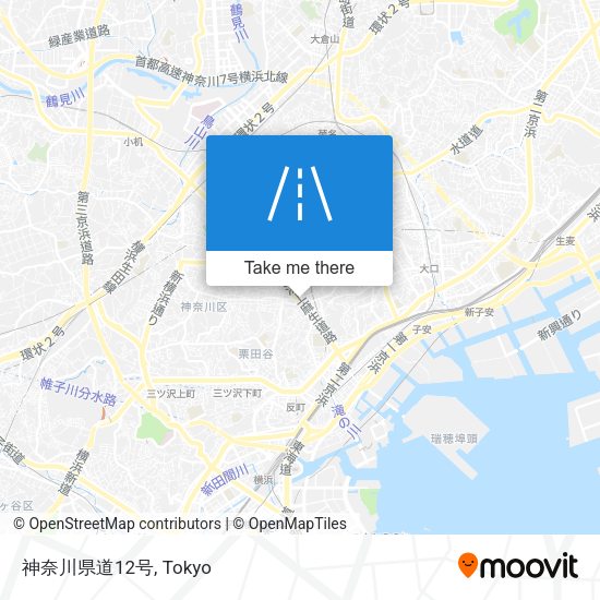 神奈川県道12号 map