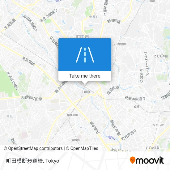 Machida Crosswalk Bridge map