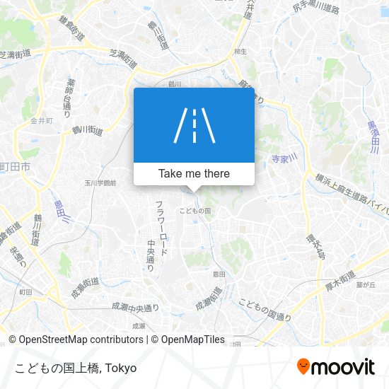こどもの国上橋 map