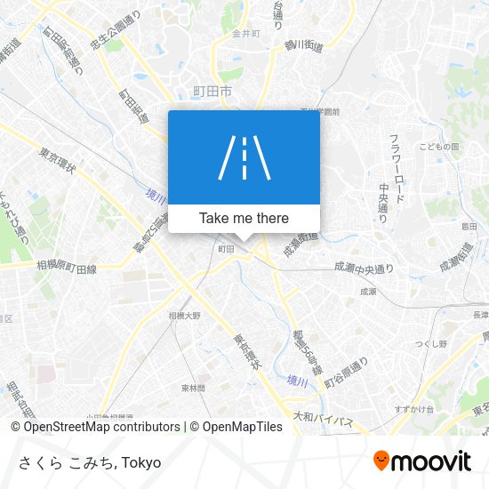 さくら こみち map
