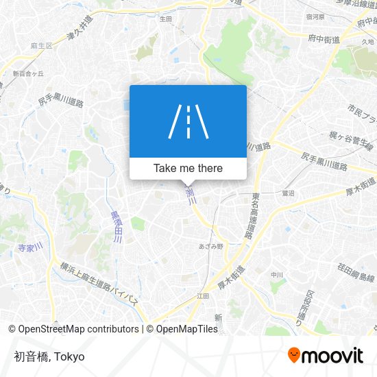 初音橋 map