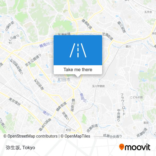 弥生坂 map