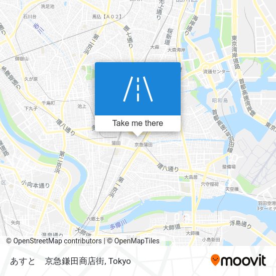 あすと　京急鎌田商店街 map