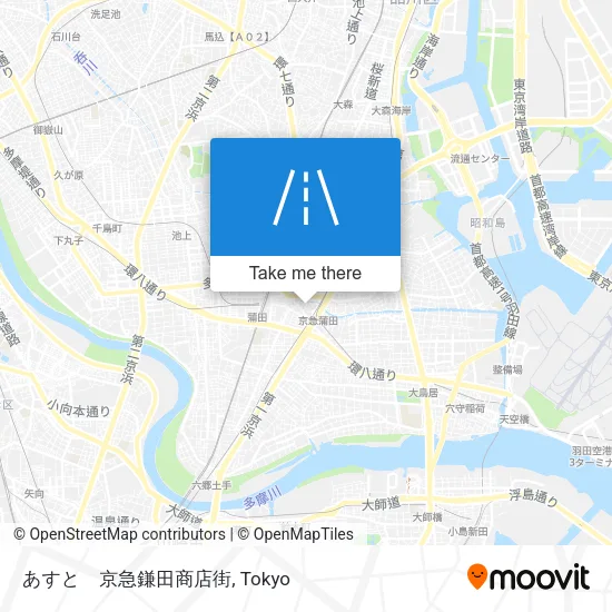 あすと　京急鎌田商店街 map