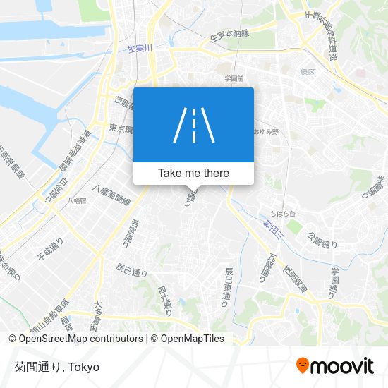 菊間通り map