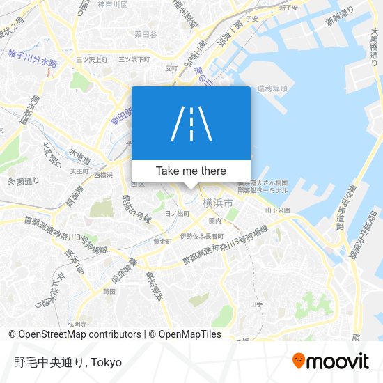 野毛中央通り map