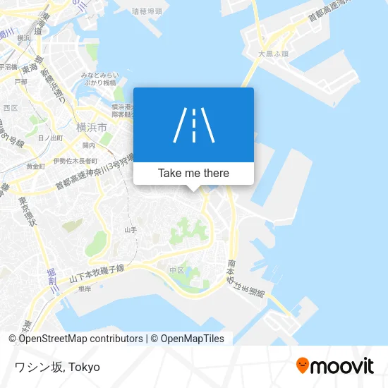 ワシン坂 map