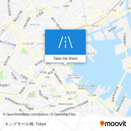 キングモール橋 map